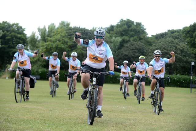 Zack Curry followed in his brother Liam Curry's footsteps in completing the coast-to-coast cycle challenge.