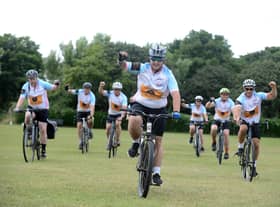 Zack Curry followed in his brother Liam Curry's footsteps in completing the coast-to-coast cycle challenge.