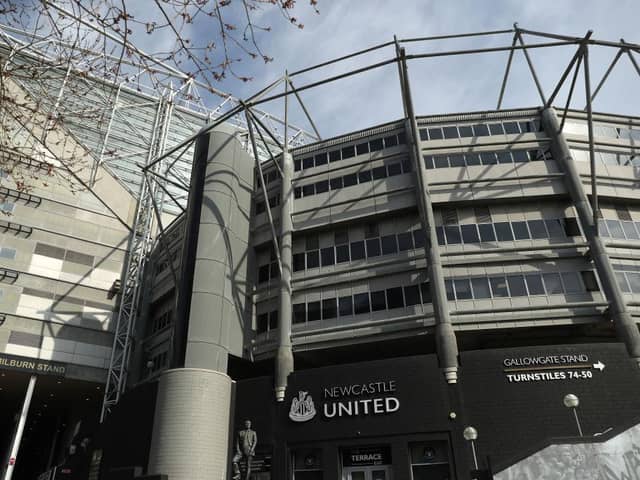 St James's Park, the home of Newcastle United. (Photo by David Rogers/Getty Images)