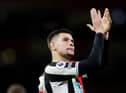 Newcastle United midfielder Bruno Guimaraes.
