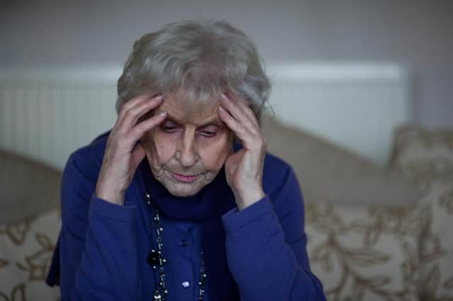 A 'Deputyship' is applied for where a person does not have mental capacity to make important decisions because, for example, a condition such as dementia, an accident causing a brain injury or a learning disability as there is often a need for someone else to take those decisions on their behalf. Photo posed by model.