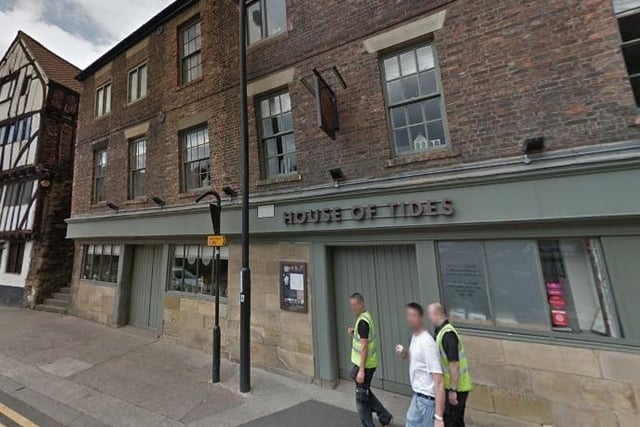 House of Tides on Newcastle's Quayside has been ranked 23rd nationally.