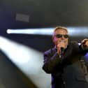 Madness frontman Suggs on stage in Alnwick in 2018. Picture by Jane Coltman