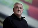Steve Bruce is under pressure from supporters at Newcastle United. (Photo by Martin Rickett/Getty Images)