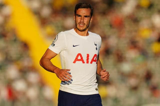 Newcastle United are reportedly keeping tabs on Tottenham midfielder Harry Winks.  (Photo by Gualter Fatia/Getty Images)
