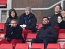 Sunderland's Chief Operating Officer Steve Davison (front left) and Kyril Louis-Dreyfus