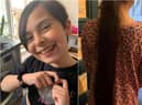 Amari Leonard had 29 inches of hair cut off to donate to the Little Princess Trust.
