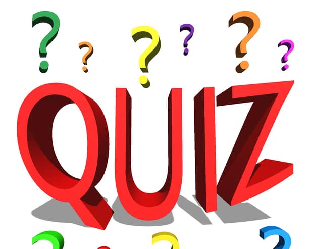 Share and compare this week's 11 quiz questions.