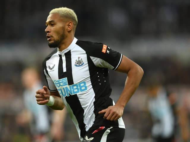 Newcastle United forward Joelinton. (Photo by Stu Forster/Getty Images)