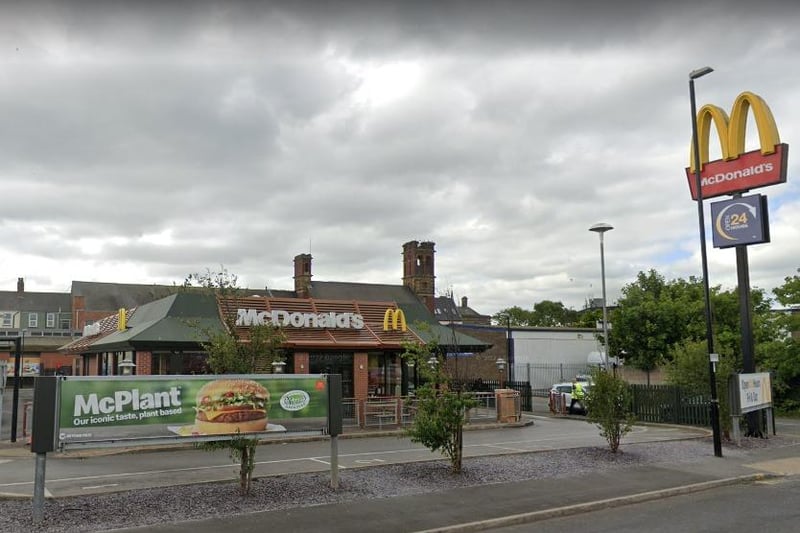 The McDonalds site in Roker, Sunderland has a 3.8 rating from 1,400.