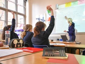 Living up to its motto 'Labor Vincit' meaning 'hard work prevails' Dalkeith High School in Midlothian saw pupils surpass their virtual comparator by three percent, with 38 per cent achieving five Highers or more in 2022.