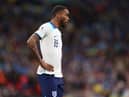 Former Newcastle United striker Ivan Toney playing for England against Ukraine.