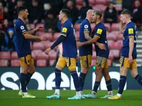 Newcastle United's win over Southampton moved them into 3rd place in the Premier League (Photo by Charlie Crowhurst/Getty Images)