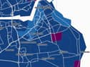 These are the areas of South Tyneside with the lowest Covid-19 infection rates.