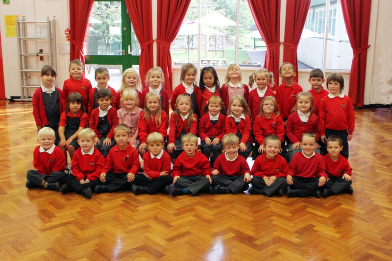 Chesterfield Brockwell infants.
Reception class.