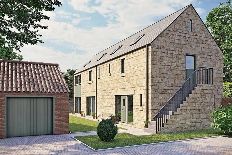 Valley View is a stunning, stone, five-bedroom, four-bathroom, three-story new-build home, on the market for £760,000 with Wilkins Vardy.