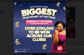 Over £700,000 to win across Buzz Bingo clubs this Sunday.