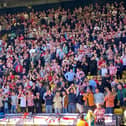 Sunderland fans at Watford