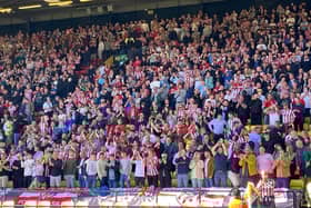 Sunderland fans at Watford