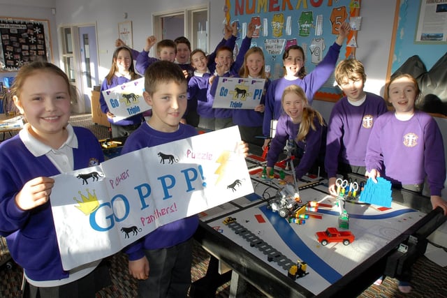 Pupils from Cleadon Village CofE Primary School were off to Birmingham to compete in the Lego League 15 years ago.