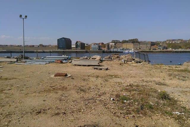 Campaigners want plans to be rejected, saying that the development on Long Row, South Shields, would cause the town to lose its "historic river footpath forever".