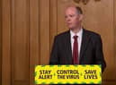 Chief Medical Officer for England, Chris Witty speaking during a media briefing in Downing Street, London, on coronavirus (COVID-19).