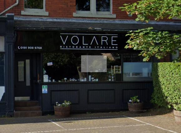 Volare on Station Road in Boldon has a 4.5 rating from 155 reviews. The staff and cosy atmosphere were mentioned in plenty of good reviews.