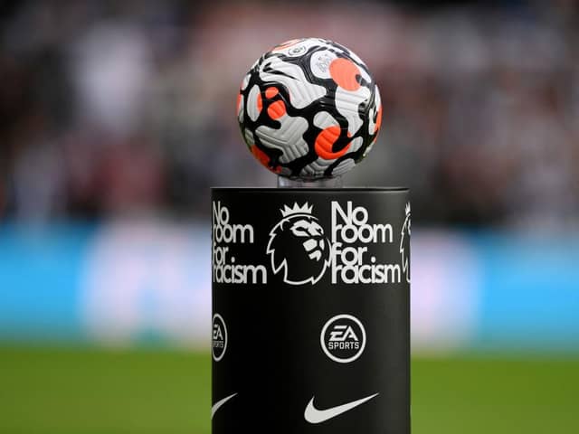 Nike Strike Aerowsculpt Official Premier League match ball (Photo by Stu Forster/Getty Images)