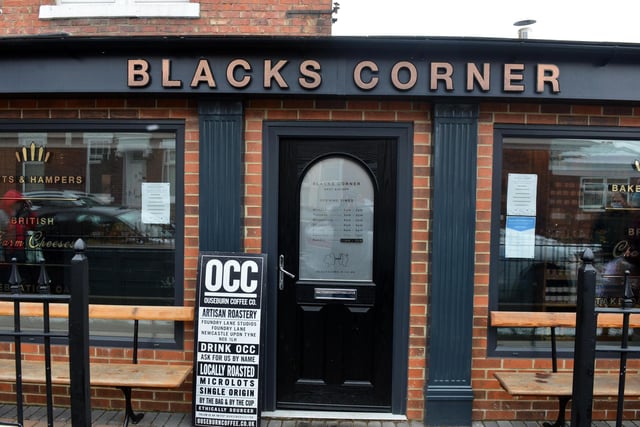 Blacks Corner on the corner of Station Road and Sunderland Road in East Boldon has a 4.6 rating from 327 Google reviews.