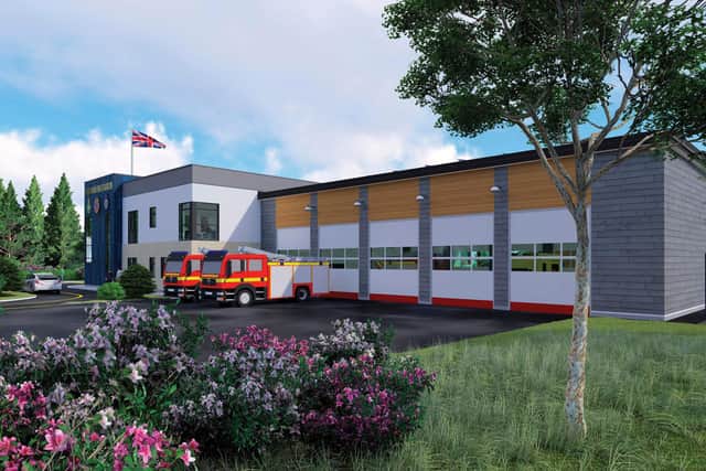 How the new fire station could look