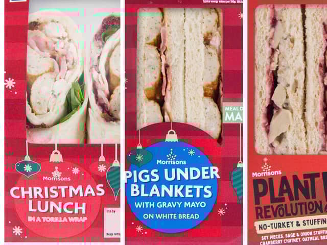 Just three of the festive range.