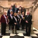 South Tyneside councillors with WASPI campaigners at South Shields Town Hall.