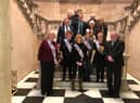 South Tyneside councillors with WASPI campaigners at South Shields Town Hall.