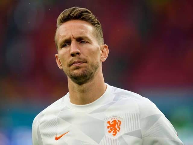 Luuk de Jong is closing in on a shock move to Barcelona. (Photo by PETER DEJONG/POOL/AFP via Getty Images)
