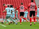 Charlie Wyke scores Sunderland's second goal