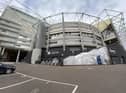 St James's Park, home of Newcastle United.