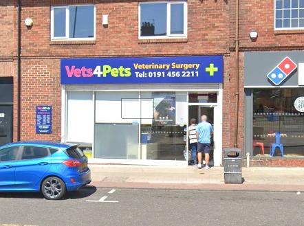 The Vets4Pets branch on Prince Edward Road in South Shields has a 4.7 rating from 529 reviews.