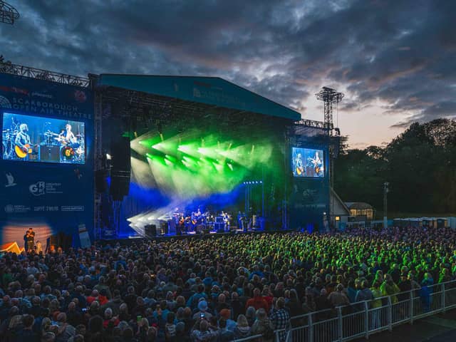 Dark clouds failed to dampen sell-out Scarborough crowd's enthusiasm
