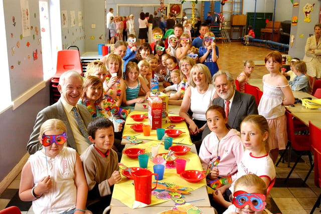 Back to 2005 for this view of the Deneside Primary School breakfast club in Seaham.