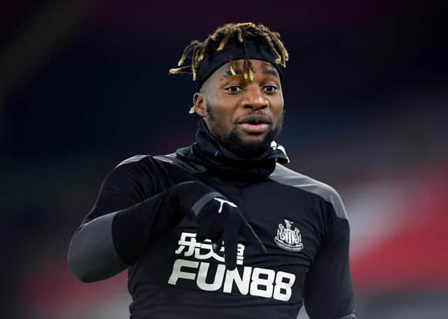 Allan Saint-Maximin.