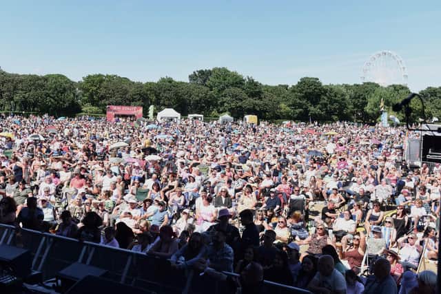 Event organisers expected 20,000 people to attend Sunday's Will Young concert.
