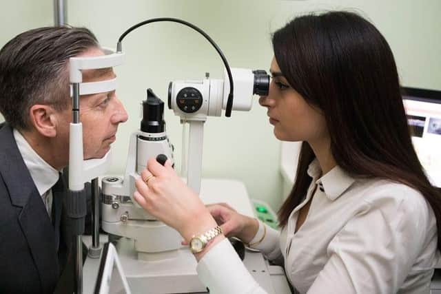 New figures have shown the extent of sight loss across the UK.