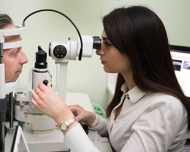 New figures have shown the extent of sight loss across the UK.