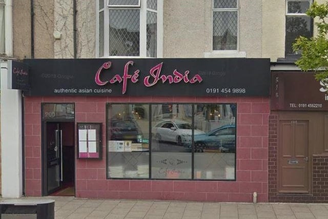 Cafe India has a 4.5 star rating from 242 reviews.