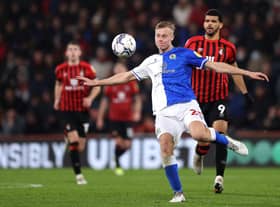Jan Paul Van Hecke in action for Blackburn Rovers last season