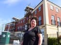 Julie Jones has expressed her frustration at the ongoing repair way to where she lives on Sea Winnings Way.