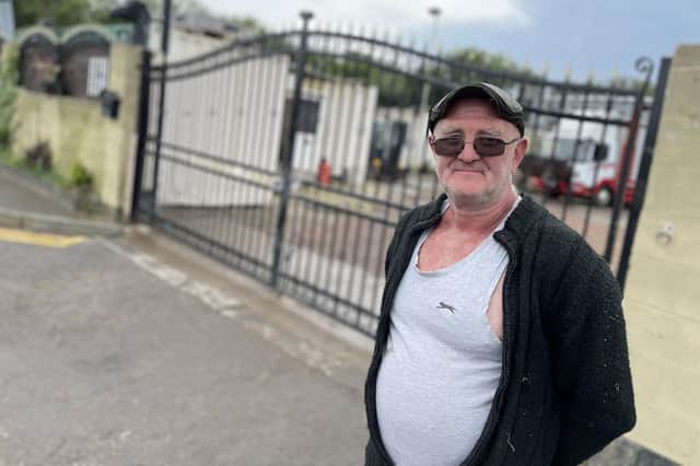 Stables owner Graeme Lamb.