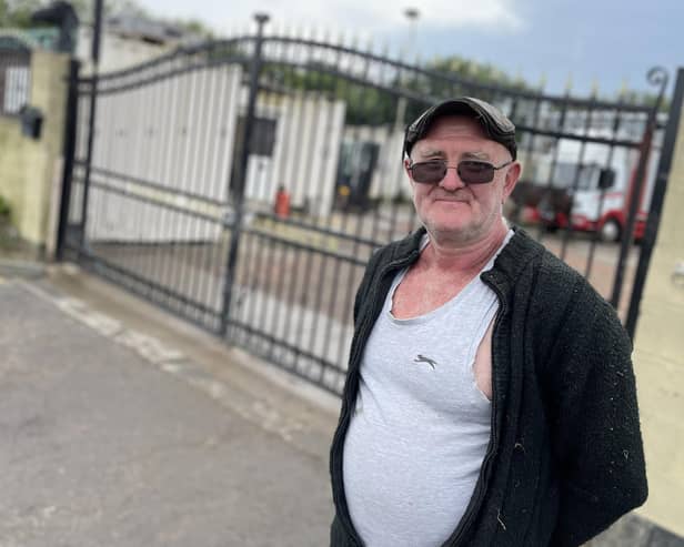 Stables owner Graeme Lamb.
