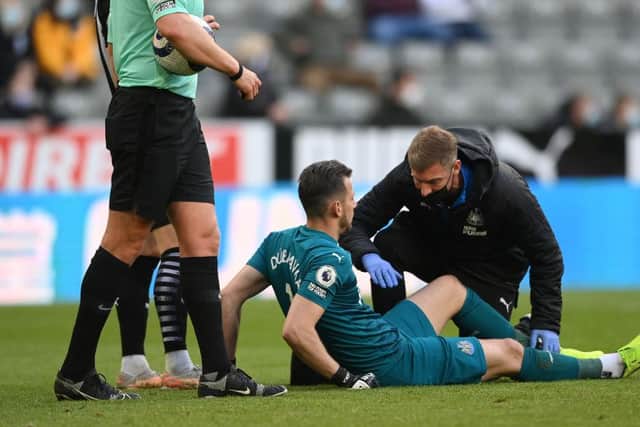 Newcastle United goalkeeper Martin Dubravka. (Photo by Stu Forster/Getty Images)