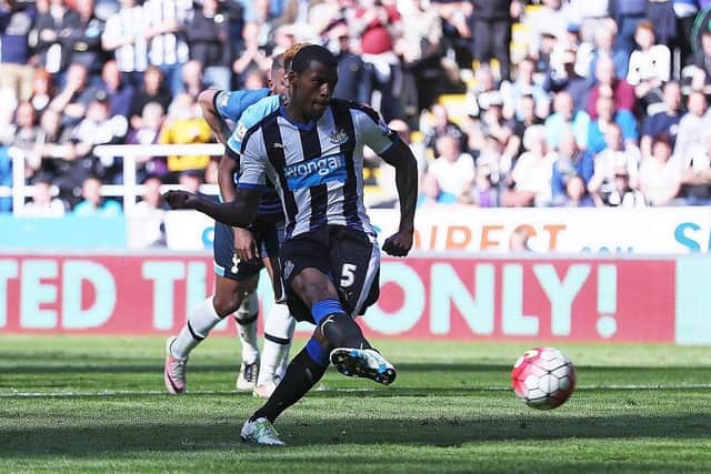 Wijnaldum left Newcastle after just one season.